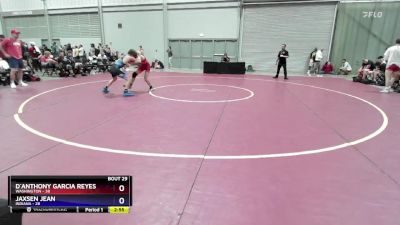 106 lbs Placement Matches (16 Team) - D`Anthony Garcia Reyes, Washington vs Jaxsen Jean, Indiana