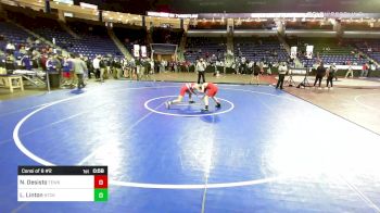 106 lbs Consi Of 8 #2 - Nick Desisto, Tewksbury vs Louie Linton, Natick