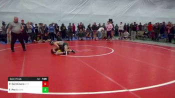 115 lbs Semifinal - Paul Cerminaro, Pittsburgh vs Franco Perri, Harrisburg