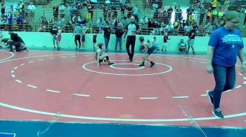67 lbs Consi Of 8 #2 - Paislee Colston, Rockmart Takedown Club vs Drew DenBleyker, Haralson County Takedown Club