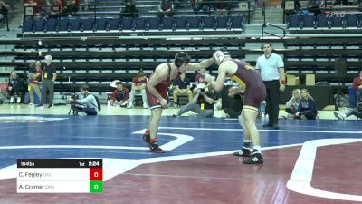 184 lbs Final - Colin Fegley, Lock Haven vs Adrien Cramer, Central Michigan