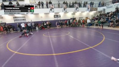 145 lbs Quarterfinal - Monte Hutchinson, Cody Middle School vs Carter Watson, Riverton Middle School