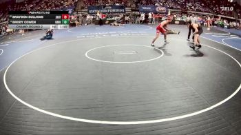 D 1 157 lbs Champ. Round 2 - Braydon Sullivan, Zachary vs Brody Cowen, Baton Rouge