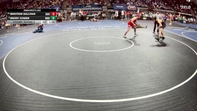 D 1 157 lbs Champ. Round 2 - Braydon Sullivan, Zachary vs Brody Cowen, Baton Rouge