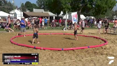 35kg Round 2 - Auben Sweeting, The Royal vs Brantley Miller, Indee Mat Club