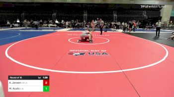 182 lbs Round Of 16 - Andrew Jensen, Maple Mountain vs Mark Ayala, St John Bosco