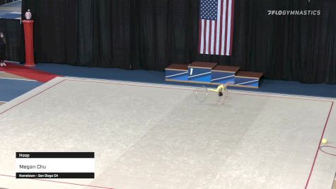 Megan Chu - Hoop - 2021 Rhythmic Elite Qualifier