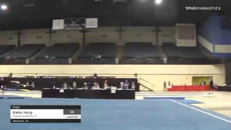 Kiefer Hong - Floor, Cypress Academy TX - 2021 USA Gymnastics Development Program National Championships