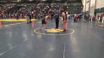 135 lbs 3rd Place - Merrick Johnson, Beatrice Wrestling Club vs Kade Abbey, Nebraska Golden Eagles Wrestling Club