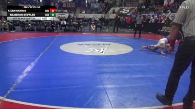 7A 132 lbs 1st Place Match - Kameron Stiffler, Enterprise HS vs Aiden Morris, Vestavia Hills