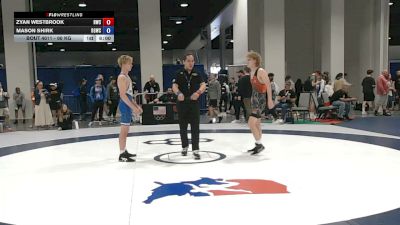 60 kg Champ. Rd Of 64 - Zyan Westbrook, Hawks Wrestling Club vs Mason Shirk, Big Game Wrestling Club