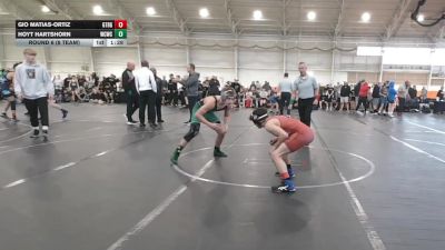 126 lbs Round 6 (8 Team) - Gio Matias-Ortiz, Gettysburg vs Hoyt Hartshorn, Wrecking Crew WC