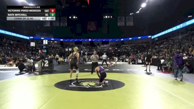 113 lbs Consi Of 32 #2 - Victorino Perez-Mendoza, Castlemont (OS) vs Nate Mitchell, Del Oro (SJ)