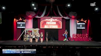 Fusion All Stars - Blackout [2025 L4 Senior - D2 - Small Day 1] 2025 ASC Battle Under the Big Top Grand Nationals