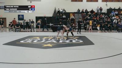 103 lbs 5th Place Match - Mia Vazquez, Augustana (IL) vs Emaline Hicks, Simpson