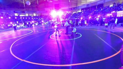 70 lbs Quarterfinal - Harlynn Sack, Brighton WC vs Syncere Spivy, Toss Em Up Wr Ac