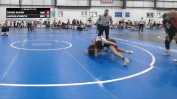 138 lbs ASHTON CAMPOS, MAT RATS WRESTLING CLUB vs Daniel Russo, RALEIGH AREA WOLFPACK RED