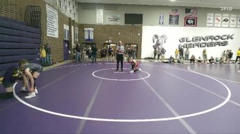 90 lbs Round 3 (6 Team) - Hayden Robinson, Renegades vs Quincy McClellan, H.E.M. Middle School