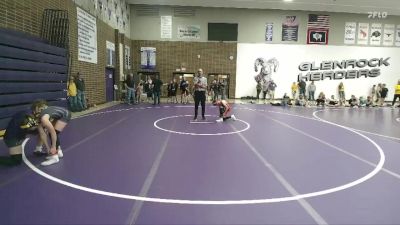 90 lbs Round 3 (6 Team) - Hayden Robinson, Renegades vs Quincy McClellan, H.E.M. Middle School