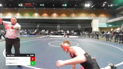 165 lbs Consi Of 32 #2 - Cody Soares, Oakdale vs Jace Allen, Idaho Falls