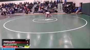 160 lbs 2nd Wrestleback (16 Team) - Keller Lockstedt, New Braunfels vs Andrew Flores, El Paso Eastwood