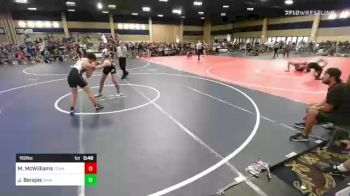 160 lbs Consi Of 8 #1 - Max McWilliams, Team Reign vs Julian Barajas, Savage House