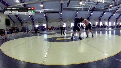 285 lbs Cons. Round 2 - Cooper Mckean, Unattended vs Keagan Martin, Purdue