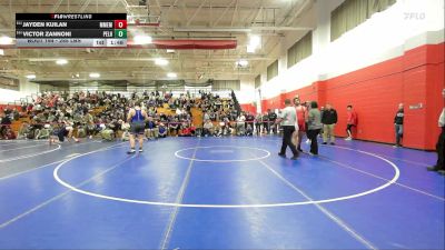 285 lbs Quarterfinal - Jayden Kuilan, Manchester Memorial vs Victor Zannoni, Pelham