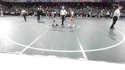 130.4-142.2 lbs Consi Of 8 #1 - Alexia Glover, Charlies Angels (IL) vs Julie Bourriague, Live Oak Wrestling Club