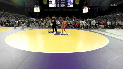 113 lbs Cons 16 #2 - Colin George, CO vs Max Millage, IA