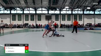 140-147 lbs Semifinal - Josiah Williams, Danville vs Giona Panozzo, Clifton Central