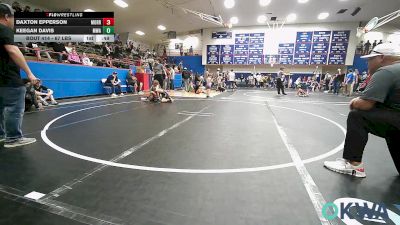 67 lbs Rr Rnd 2 - Daxton Epperson, Morrison Takedown Club vs Keegan Davis, Morris Wrestling Association