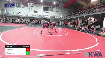 84-92 lbs Consi Of 4 - Tristen Cross, Brushy Wrestling Club vs Lucas Smith, Pocola Youth Wrestling