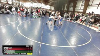 190 lbs Cons. Semi - Gage Cain, Millard vs Parker Ricks, Ridgeline Riverhawks