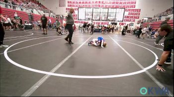 43 lbs Consi Of 4 - Axton Marvin, Yukon Wrestling Academy vs Memphis Epperley, Smith Wrestling Academy