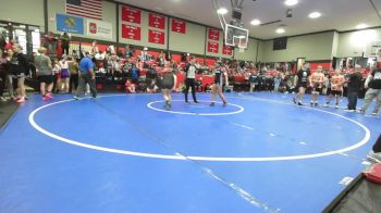 138 lbs Consi Of 8 #1 - J'La Underwood, Woodland Girls vs Milana Hill, Coweta