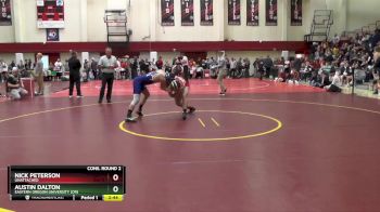 157 lbs Cons. Round 2 - Austin Dalton, Eastern Oregon University (OR) vs Nick Peterson, Unattached