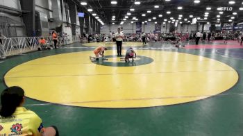 114 lbs Rr Rnd 1 - Ahriana Scales, East Rowan Wrestling Club vs Stella Melnikov, OBWC Pink