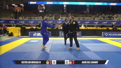 Jacob Cole Caraway vs Hector Luis Mercado Jr 2026 Pan Jiu Jitsu IBJJF Championship