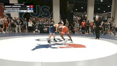 65 kg Champ. Rd Of 16 - Quincey Crawford, BullTrained Wrestling vs Joaquin Chacon, Valiant Wrestling Club