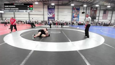 120 lbs Round Of 128 - Gabe Rogers, NC vs Joseph Gonthier, CA