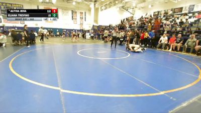 140 lbs Quarterfinal - Eliana Trevino, Aliso Niguel vs Alyvia Jeha, Canyon (Anaheim)