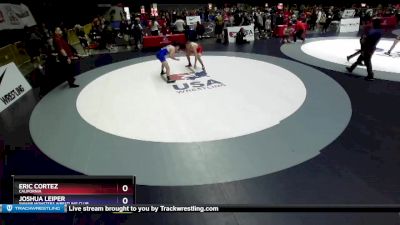 160 lbs Champ. Round 1 - Eric Cortez, California vs Joshua Leiper, Swamp Monsters Wrestling Club