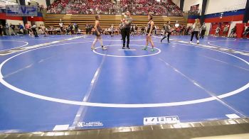 98 lbs Semifinal - Channing Wheeler, R.A.W. vs Addison Willis, Wagoner Takedown Club