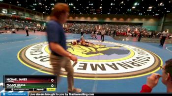 165 lbs Cons. Round 3 - Nolan Weese, Spanish Springs vs Michael James, Central