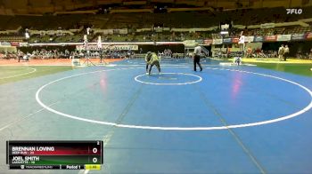 144 lbs Semis & Wb (16 Team) - Brennan Loving, Deep Run vs Joel Smith, Lafayette