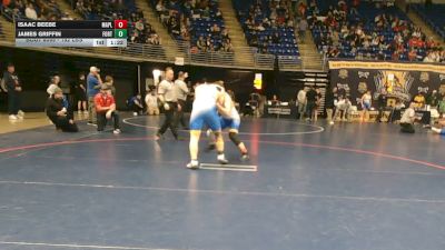 192 lbs Consy 4 - Isaac Beebe, Maplewood vs James Griffin, Fort LeBoeuf