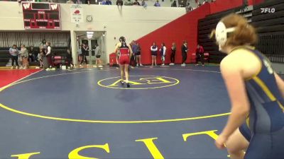 140 lbs Cons. Round 2 - Kimora Owens, Williamsburg vs Peyten Conrad, English Valleys