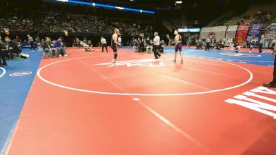 113 Class 1 lbs Champ. Round 1 - Cruz Stewart, South Harrison vs Chase Cook, Macon