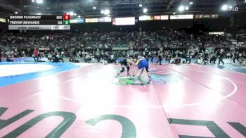 6A 138 lbs Cons. Round 1 - Brodee Flournoy, Mountain View vs Trevor Edwards, Coeur D Alene
